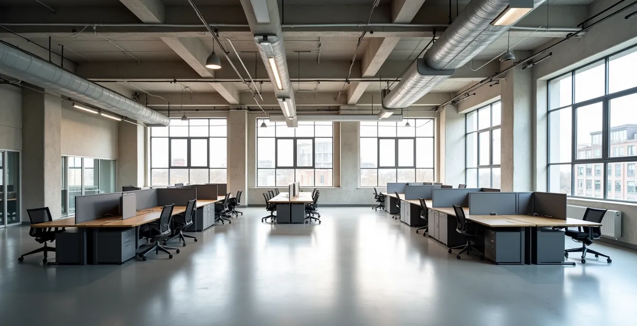 Transformation d'un espace de travail avec mobilier modulable et évolutif