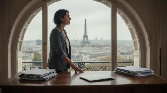 Entrepreneur individuel français réfléchissant à l'évolution de son statut juridique face à la croissance de son chiffre d'affaires