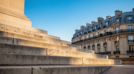 Représentation symbolique de l'ordre logique des démarches administratives pour créer une entreprise en France